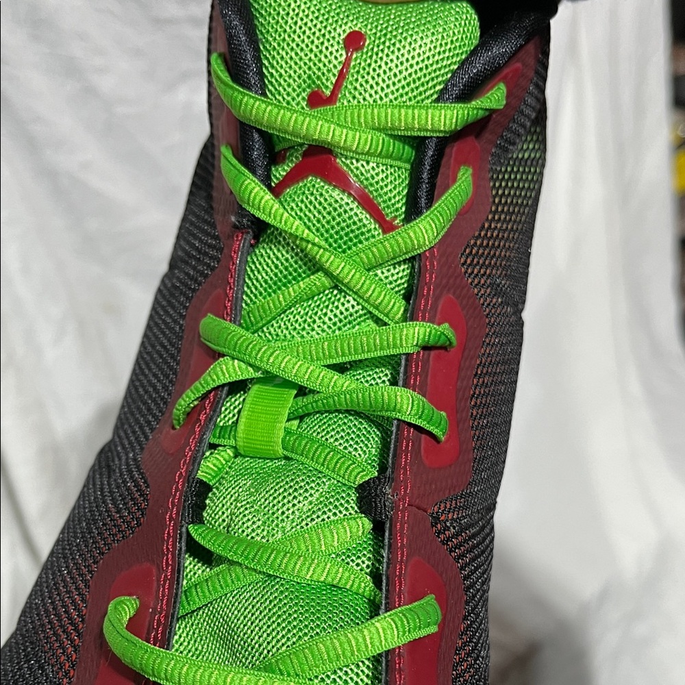 Jordan Superfly Marvin the Martian Sneakers in Black, Red, and Green
